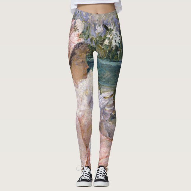 Leggings Mary Cassatt - La Coupe du Thé (Devant)