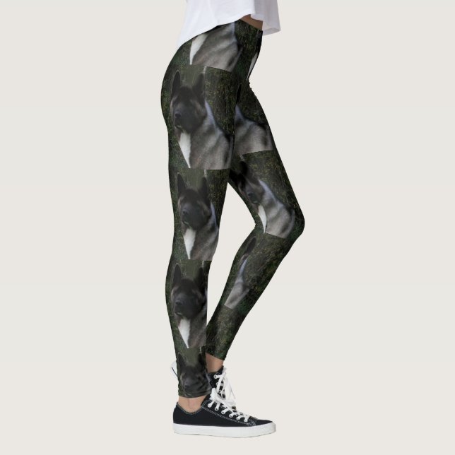 Leggings masque noir akita pinto (Droite)