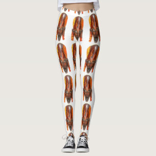 Leggings masque tribal africain