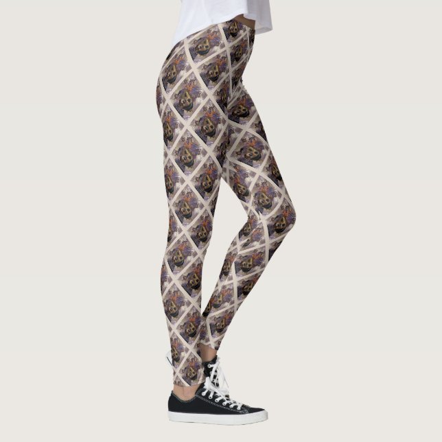 LEGGINGS MASQUERADE DOXIE ART (Droite)