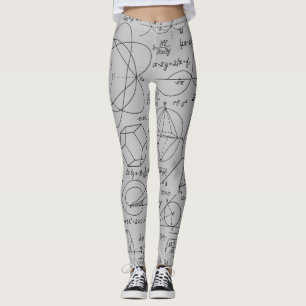Leggings Mathématiques Géométrie Formule Euclide Équation
