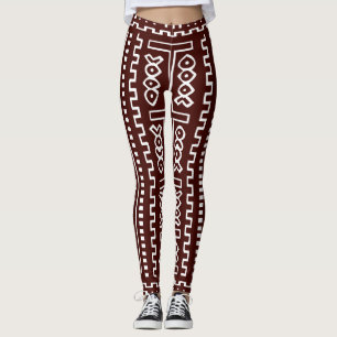 Leggings Maxi copie Brown de Mudcloth