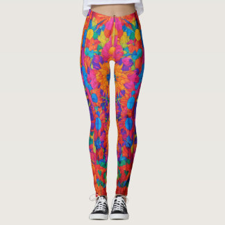 Leggings Meilleures légendes imprimées à DEL