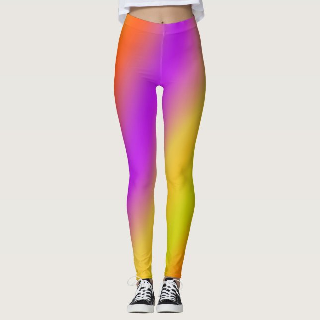 Leggings Mélange de couleur souple 171116(02) (Devant)