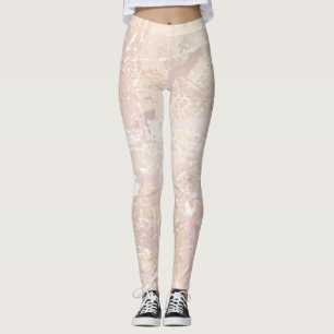 Leggings Mélange neutre Abstrait