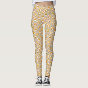 Leggings Mélange pixellisé chien visage lancer oreiller boi