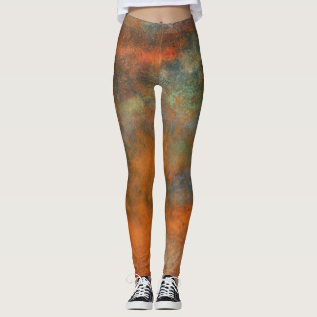 Leggings Mélange rouillé (Devant)