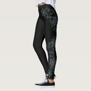 Leggings Metis perlant le pantalon extensible d'art