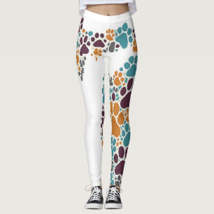 Leggings Michigan Empreintes de pattes