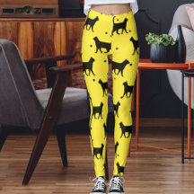 Mignon motif à pois pour animal de compagnie jaune