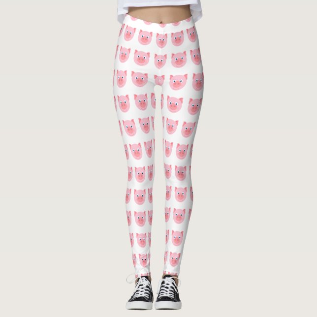 Leggings Mignonne face de pignon (Devant)