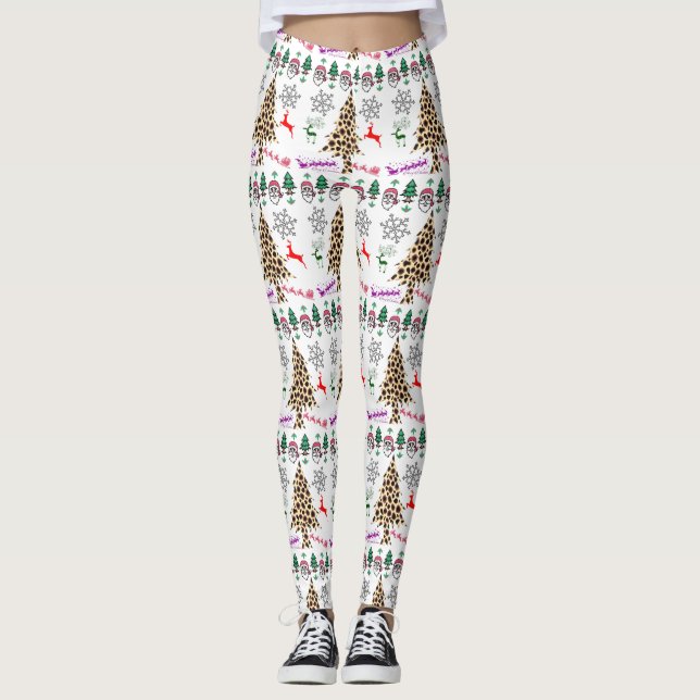 Leggings Mishmash Thunder_Cove de Noël (Devant)