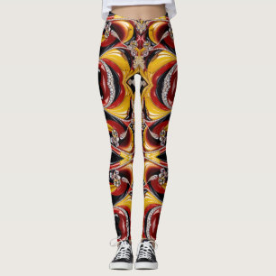Leggings mit belgischer Farbgestaltung