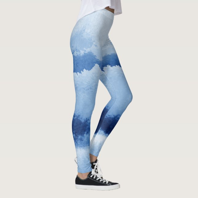 Leggings mit blauem Streifen (Rechts)