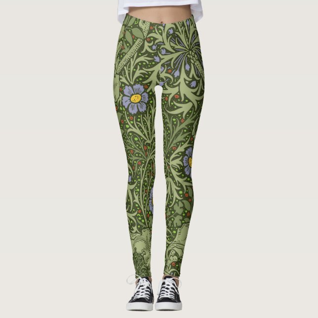 Leggings mit Blumenmuster (Vorderseite)