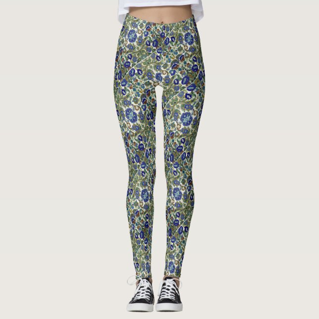 Leggings mit Blumenmuster (Vorderseite)