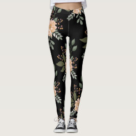 Leggings mit Blumenmuster
