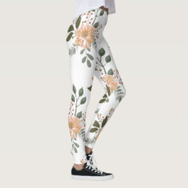 Leggings mit Blumenmuster