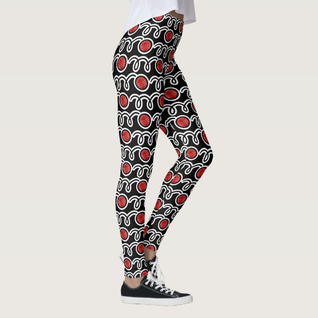 Leggings mit Bocciaspielen (Rechts)