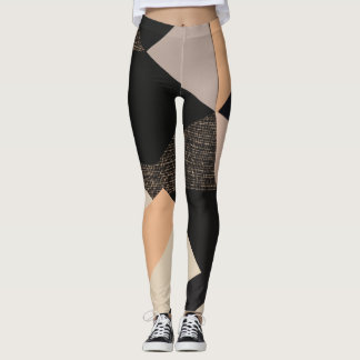 Leggings mit Cholatfarben