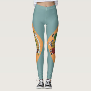 Leggings mit der Flagge des Staat Delaware, USA