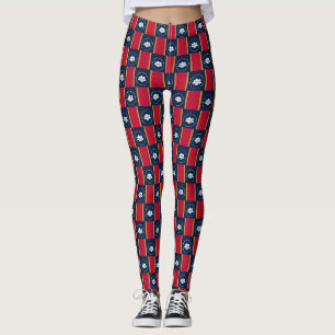 Leggings mit Flagge des US-Bundesstaates Mississip