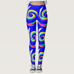 Leggings mit Fliesen