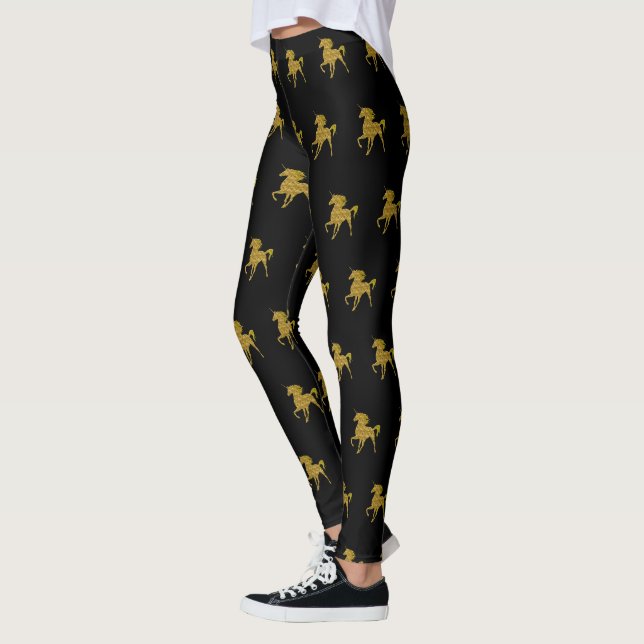 Leggings mit Goldfeuer (Links)