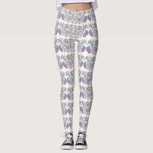 Leggings mit Herzstern-Design