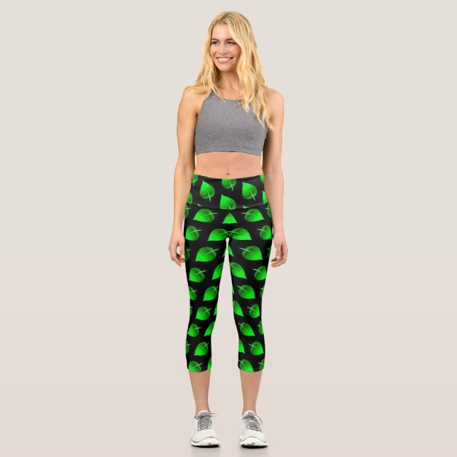 Leggings mit hoher Waisted Capris Custo (Vorderseite)