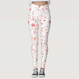 Leggings mit kleinem Herzprint