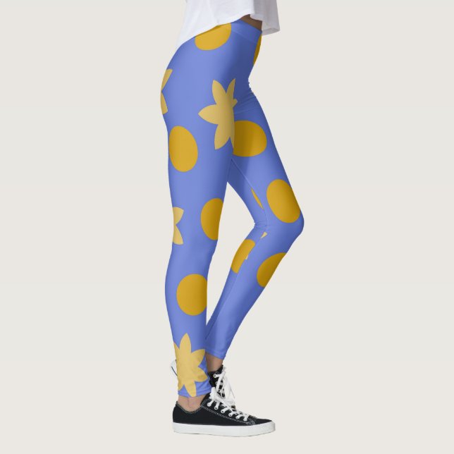Leggings mit kreativer Kunst (Rechts)