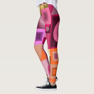 Leggings mit kreativer lässiger Kunst