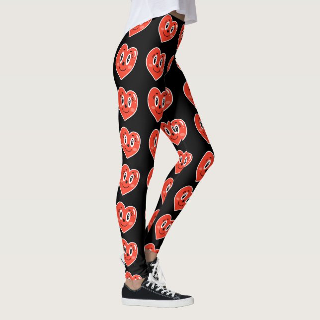 Leggings mit lautstarkem Herz (Rechts)