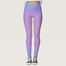 Leggings mit Perlfasermuster