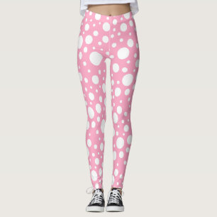 Leggings mit rosa Flecken