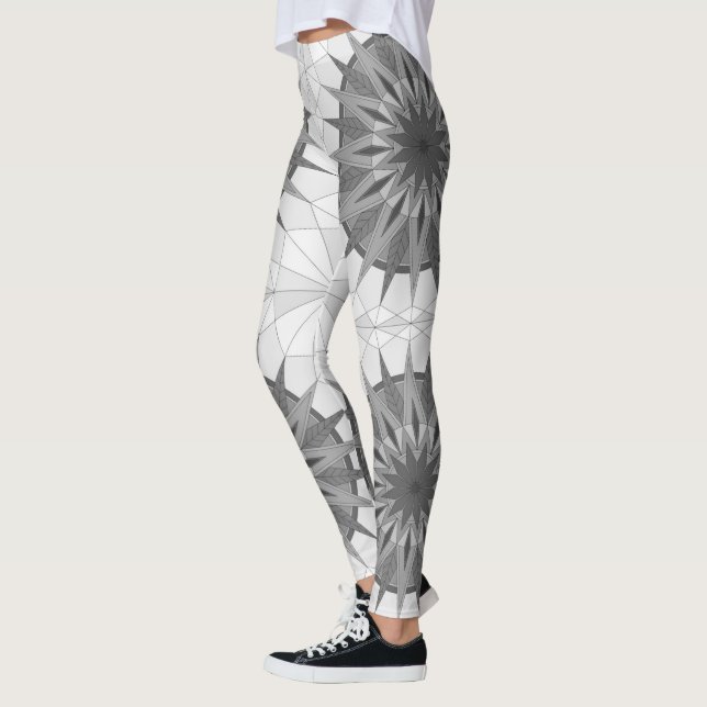 Leggings mit schöner Kunst (Links)