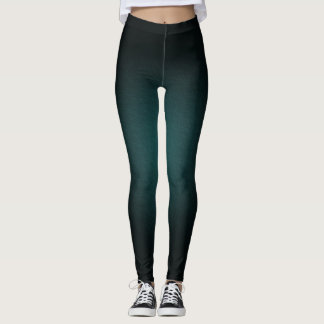Leggings mit schwarzer und ausgeblendeter Farbe