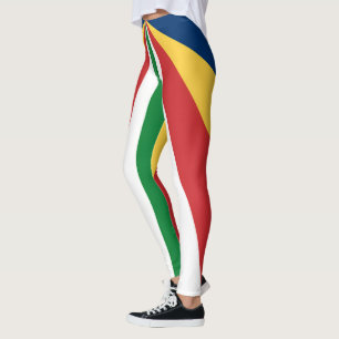 Leggings mit seychellischer Farbgestaltung