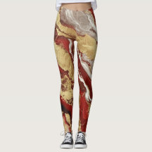 Leggings mit wirbelnder Gestaltung