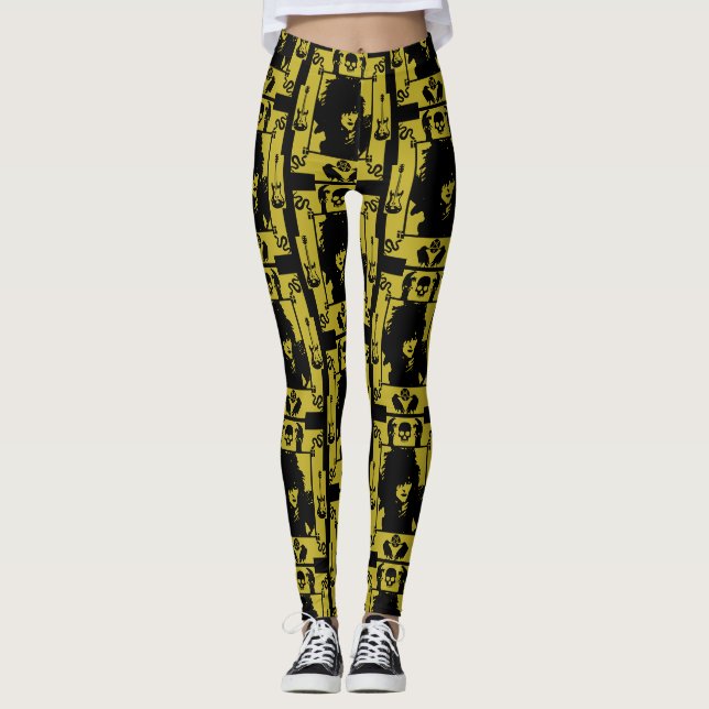 Leggings Mode Goth Rock (Devant)