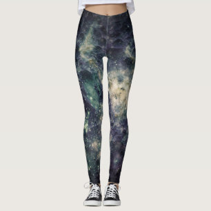 Leggings Mode Rock Espace Galaxie Sombre et Cool