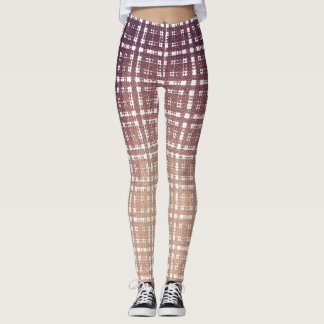 Leggings Mode rose de très bon goût de plaid
