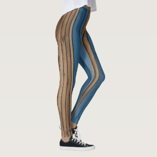 Leggings Mode sans effort avec Motifs de ligne élégants