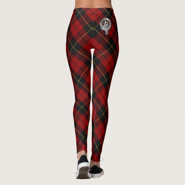 Leggings Modèle - Crête + Légendes tartines (Dos)
