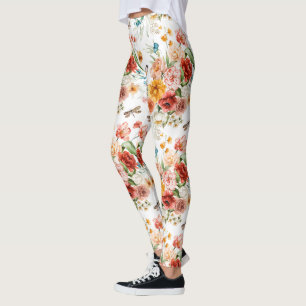 Leggings Modèle floral du jardin