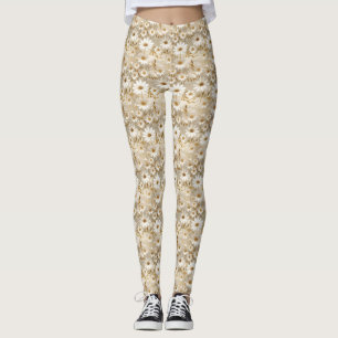Leggings Modèle floral marais