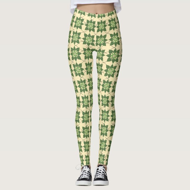 Leggings Modèle pour mon design (Devant)