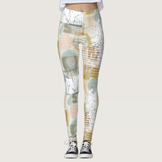 Leggings Modern Abstract Pattern