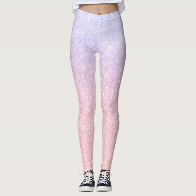 Leggings Moderne Sparkles Girl (Devant)